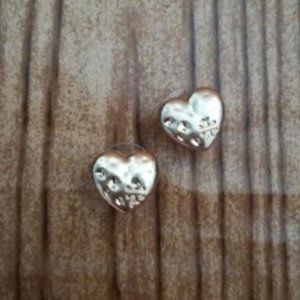 Tory Burch Gold Heart Stud